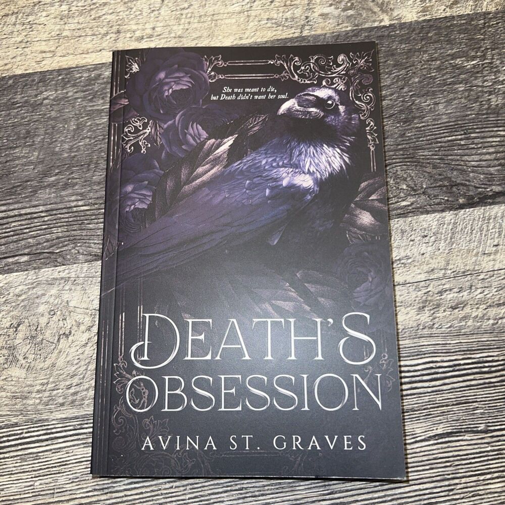 SIGNED Death’s Obsession By Avina St. Graves Paperback
